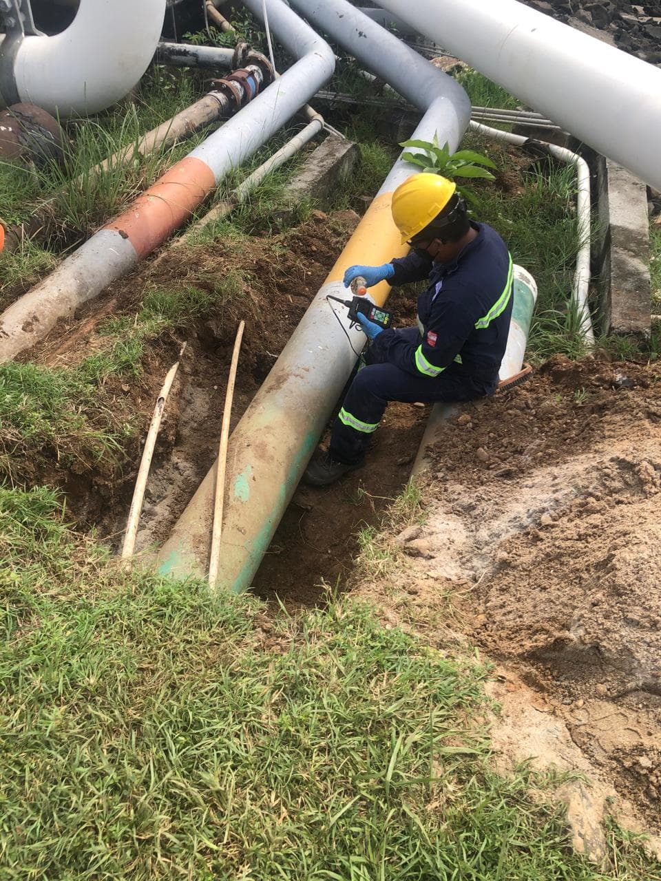 Certified Inspector at Work